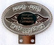 badge Morgan :Morgan Owners Germany 10years badge Morgan :Morgan Owners Germany 10years